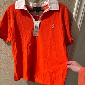 Ralph Lauren Bright Orange Polo Shirt